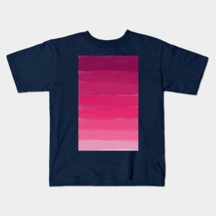 Lipstick: Shades of Pink Gradient Colors Kids T-Shirt